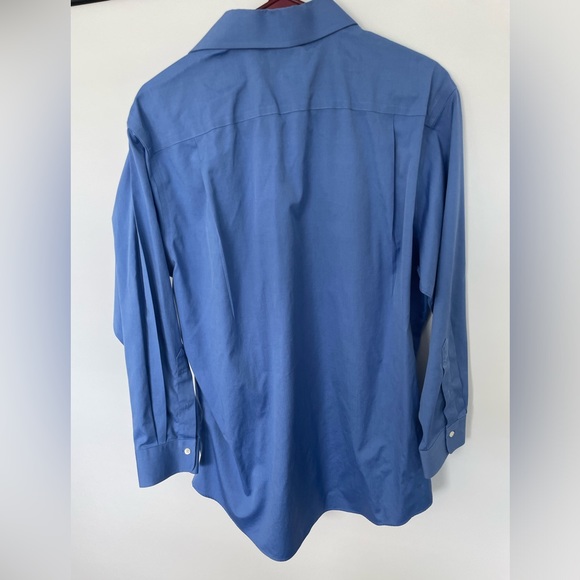 Jos. A. Banks Shirt Traveler’s Collection Blue Dress Shirt Tailored Fit 16 - 32 - Picture 2 of 3